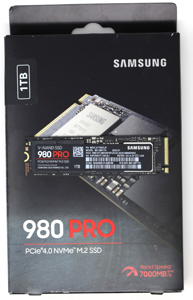 Samsung 980 Pro 1TB Box
