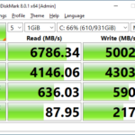 Samsung 980 Pro 1TB CrystalDiskMark 1GB
