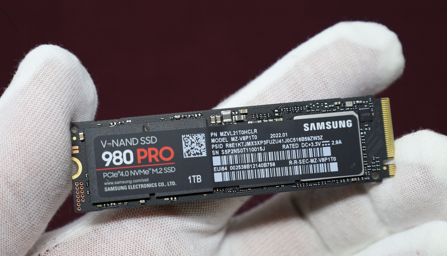 Brace Musling Den sandsynlige Samsung 980 Pro 1TB NVMe M.2 SSD Review