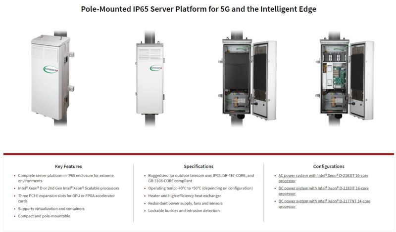 Supermicro Outdoor Edge 5G Pole Systems Overview