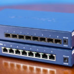 TP Link TL ST1008F Atop TL SH1008 2