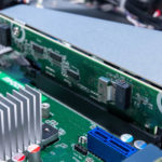 ASRock Rack 1U2E C252 Internal Riser View 2