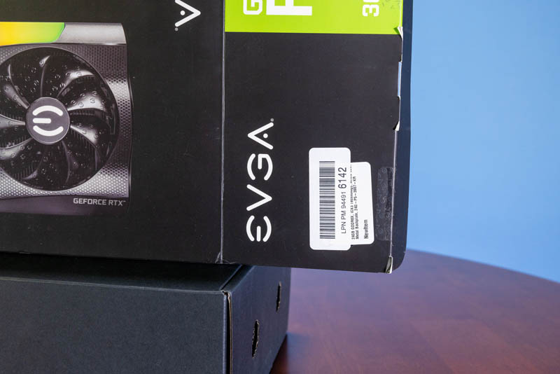 Amazon EVGA NVIDIA GeForce RTX 3090 That Was A 3070 EVGA Box 2 With Return Label