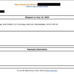 Amazon EVGA NVIDIA RTX 3090 Invoice Redacted Small