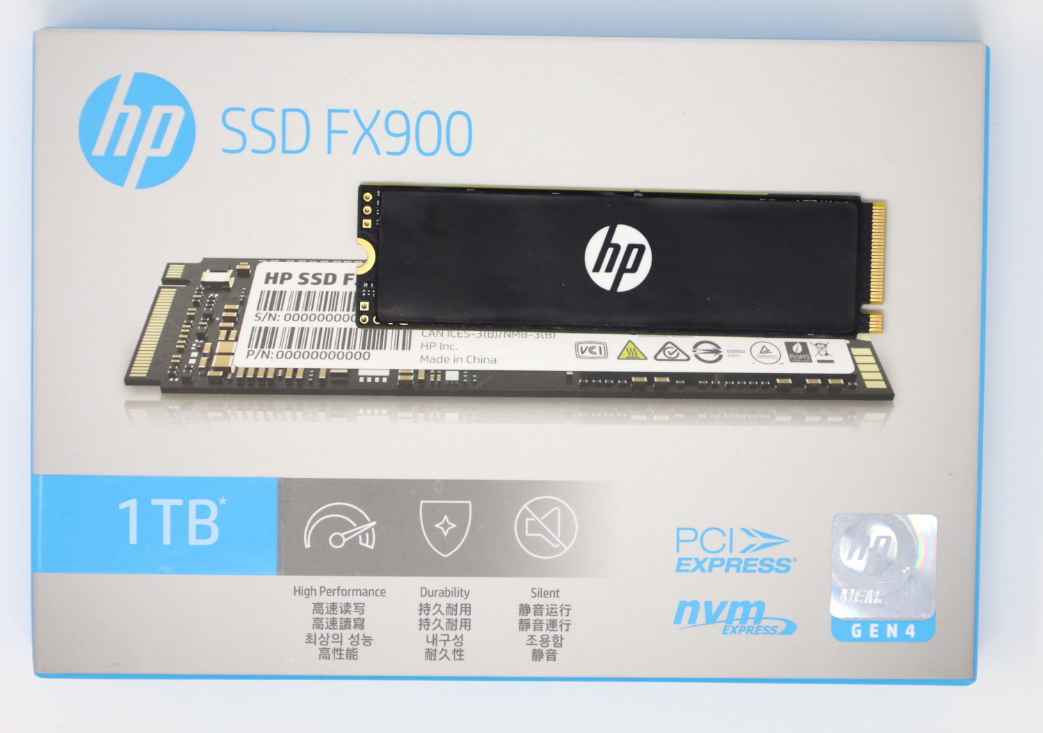 HP FX900 1TB Box