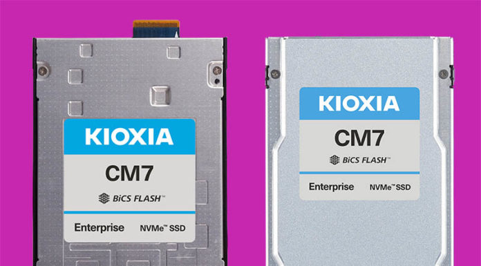 Kioxia CM7 PCIe Gen5 NVMe SSD Launches with Incredible Speeds Kioxia CM7 Launch Cover