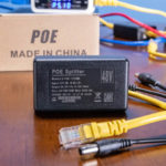 PoE Made In China PoE Splitter From Amazon Back Of Unit
