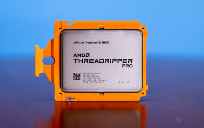 AMD Ryzen Threadripper Pro 5995WX Front 1
