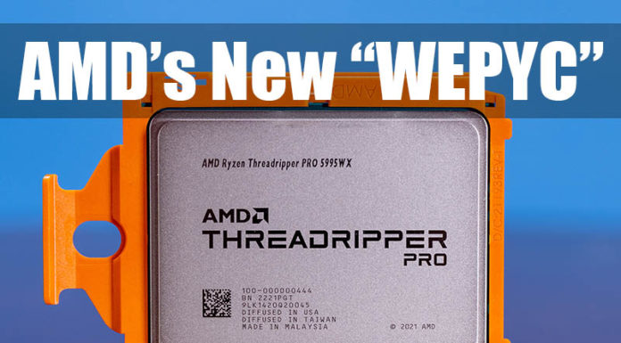 AMD Ryzen Threadripper Pro 5995WX the Video AMD Ryzen Threadripper Pro 5995WX YT Web Cover