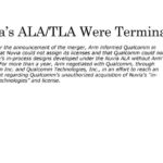 Arm V Qualcomm 11 Nuvia ALA TLA Termination