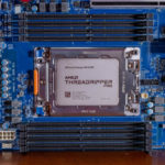 Gigabyte MC62 G40 CPU Socket With AMD Ryzen Threadripper Pro 5995WX Installed 2