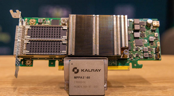 Kalray K200-LP DPU with Coolidge MPPA3-80 DPU Chip at FMS 2022 Kalray K200 LP DPU Cover
