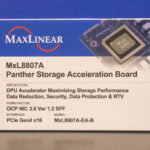 Maxlinear Panther MxL8807A At FMS 2022 Placard