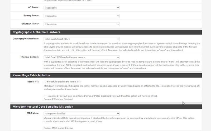 Netgate 4100 PfSense Plus Intel QuickAssist QAT