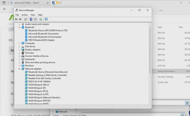 ASRock 4x4 5800U Windows 11 Pro Driver Install For RZ616