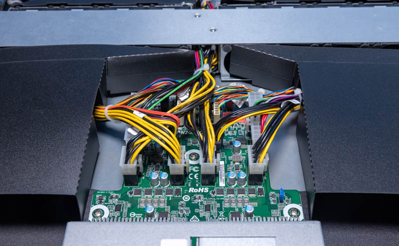 ASRock Rack 1U2N2G ROME 2T Power Distribution Board With GPU Shrouds