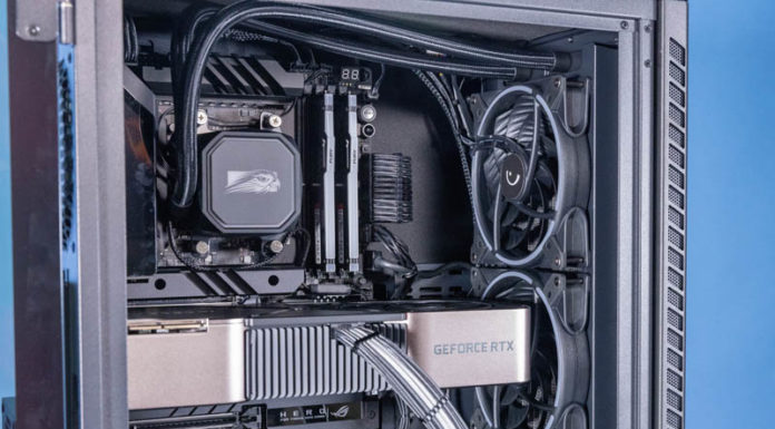 AMD Ryzen 7000 Series Platform Overview Falcon Northwest Talon AMD Ryzen 7950X Front Fans And Radiator