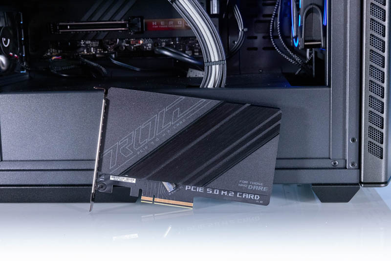 Falcon Northwest Talon AMD Ryzen 7950X PCIe Gen5 M.2 Enclosure