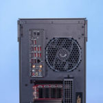 Falcon Northwest Talon AMD Ryzen 7950X Rear IO And Top Fan