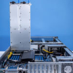 Gigabyte G242 R32 PSU Area Lifted