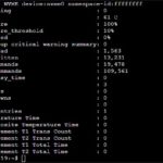 Intel Core I7 1165G7 Smart Log Nvme0