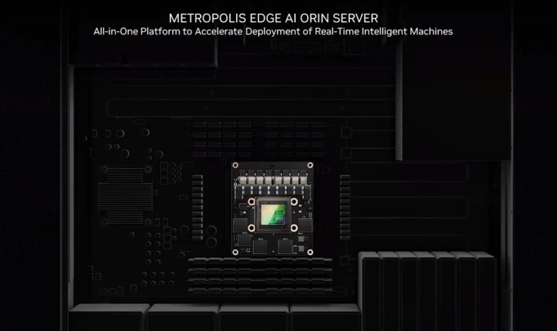 NVIDIA GTC 2022 Fall Keynote Metropolis Edge AI Server