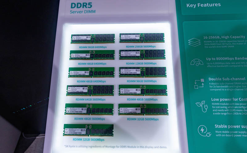 SK hynix Shows Non-Binary DDR5 Capacities at Intel Innovation 2022
