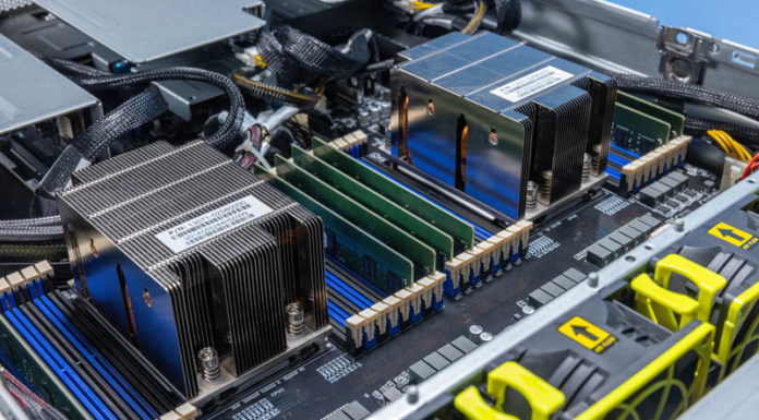 ASUS RS720A-E11-RS24U 2U AMD EPYC 7003 Series Server Review ASUS RS720A E11 RS24U CPUs And Memory 1