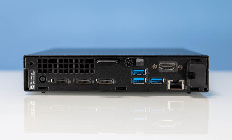 Dell OptiPlex 7000 Micro Rear