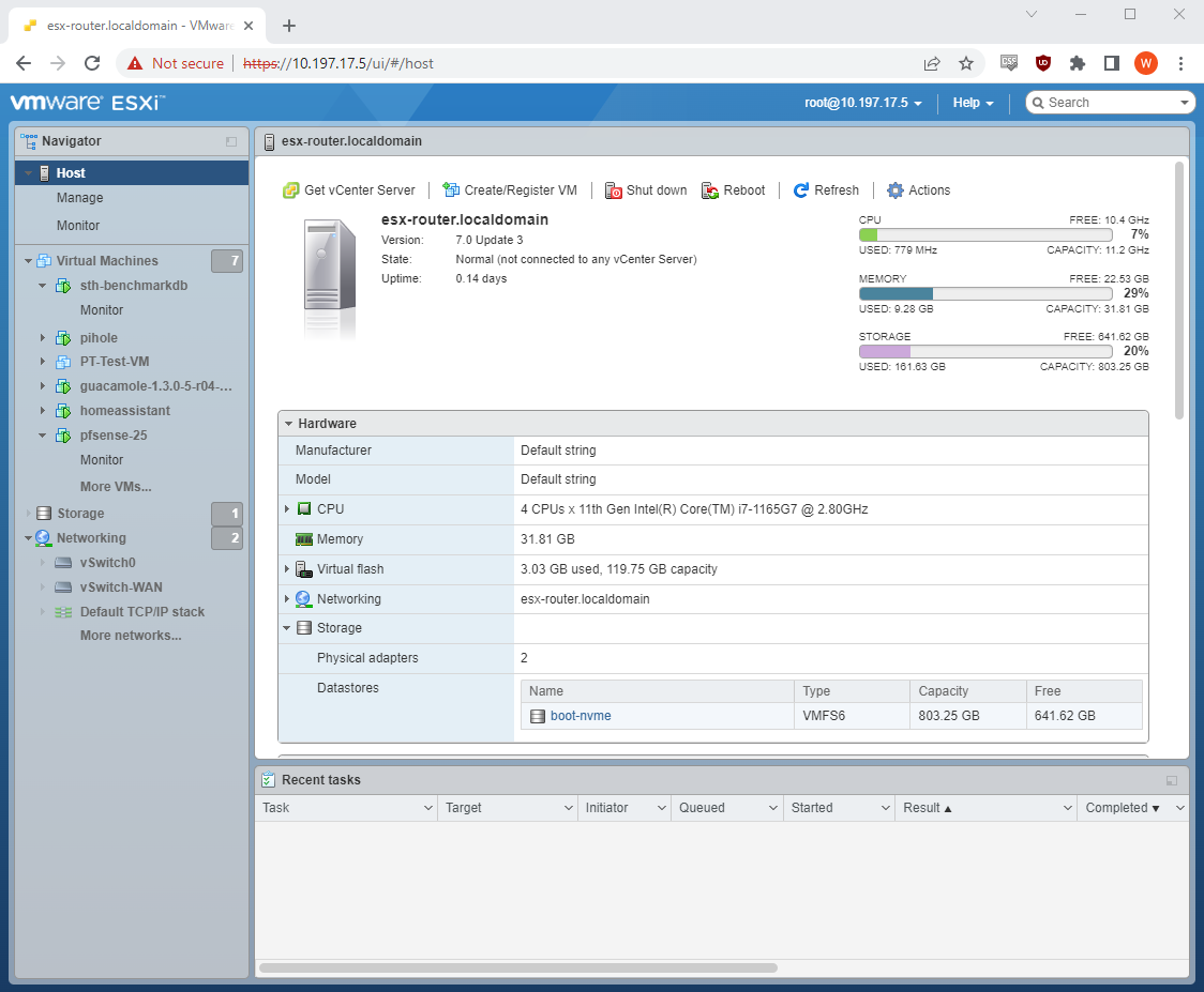 ESXi New Host Done