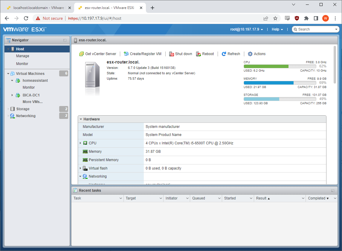 ESXi Old Host