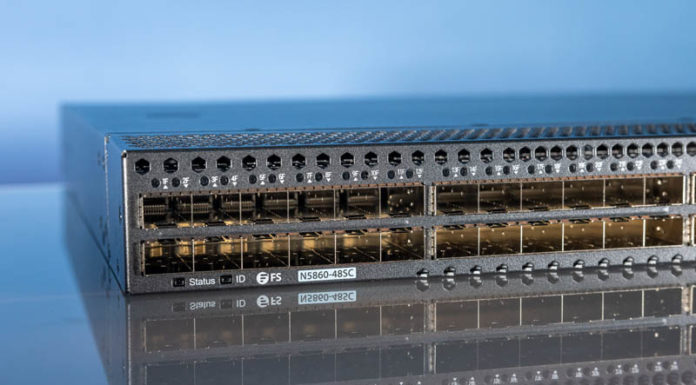 FS N5860-48SC 48x 10GbE 8x 100GbE Switch Review FS N5860 48SC Cover Image