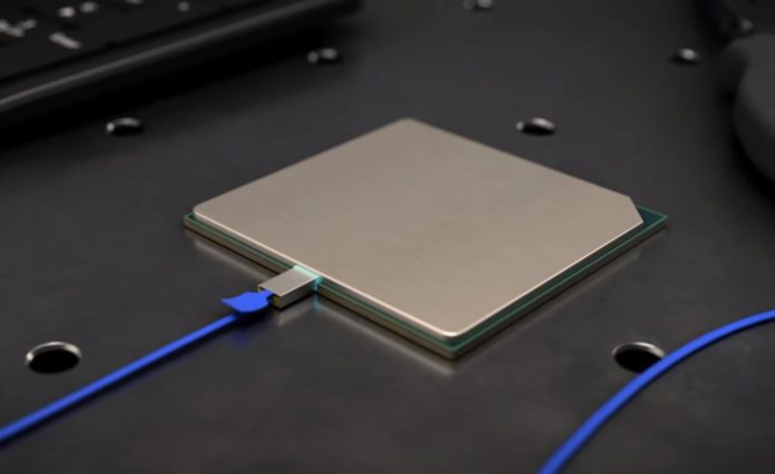 Intel Silicon Photonics Package On Desk