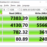 PNY CS3140 1TB CrystalDiskMark 8GB