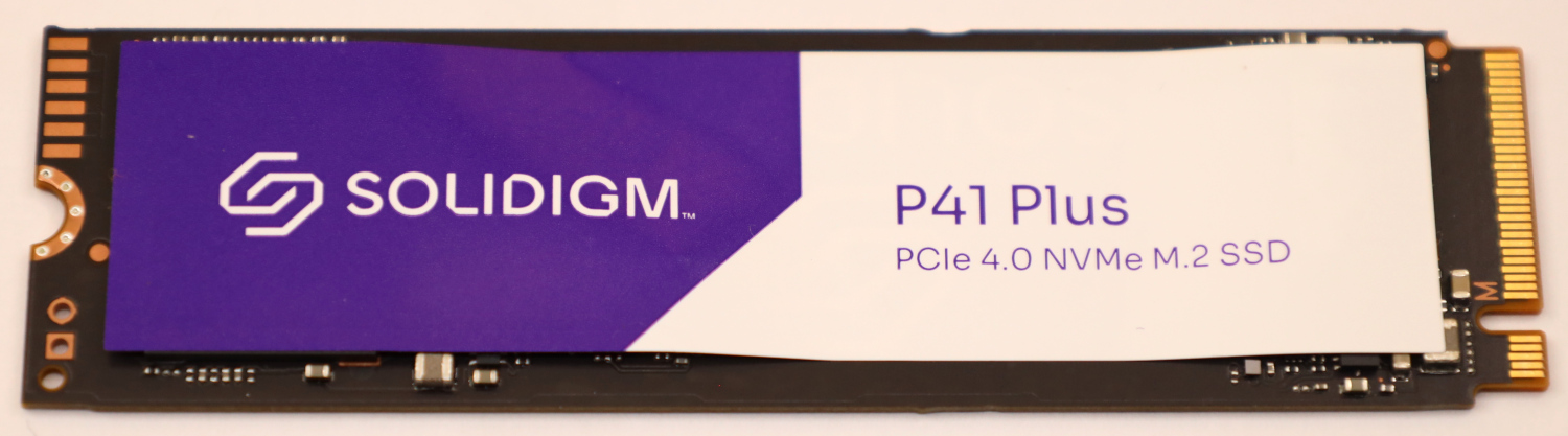 Solidigm P41 Plus 1TB Front