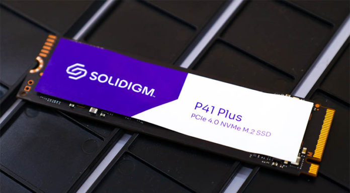 Solidigm P41 Plus 1TB PCIe Gen4 NVMe SSD Review Solidigm P41 Plus Cover