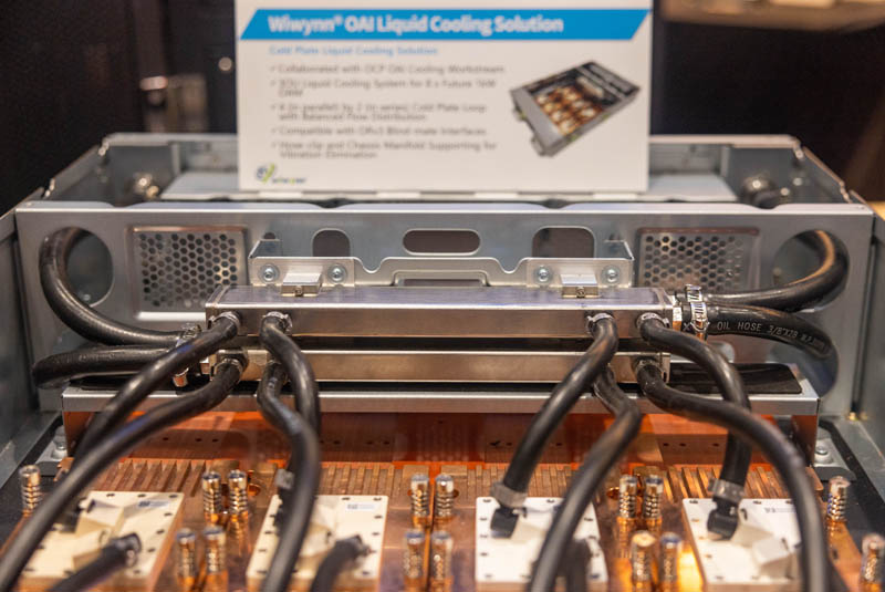 Wiwynn At OCP Summit 2022 OAM OAI Liquid Cooling Manifold