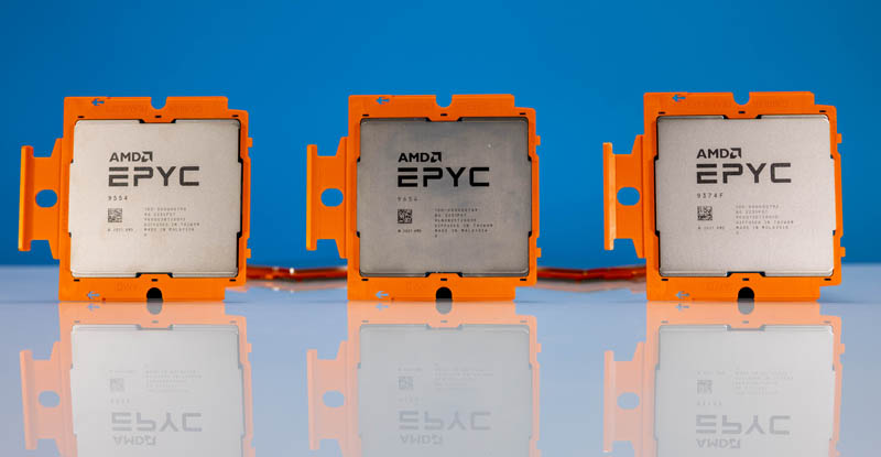 AMD EPYC 9554 EPYC 9654 And EPYC 7374F Genoa 1