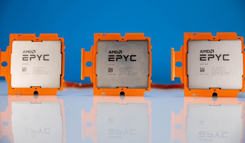 AMD EPYC 9554 EPYC 9654 And EPYC 7374F Genoa 4