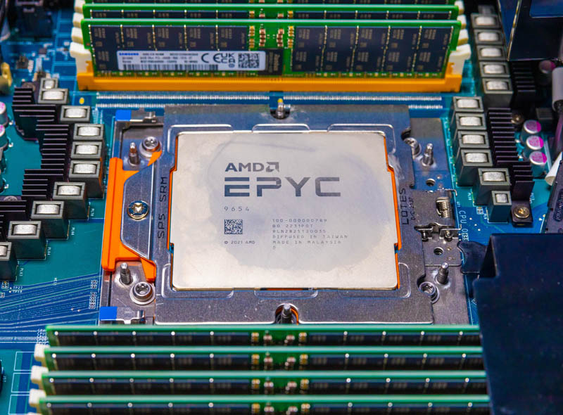 AMD EPYC 9654 Genoa In SP5 Socket 2