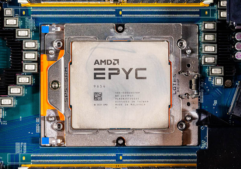 AMD EPYC 9654 Genoa In SP5 Socket 3