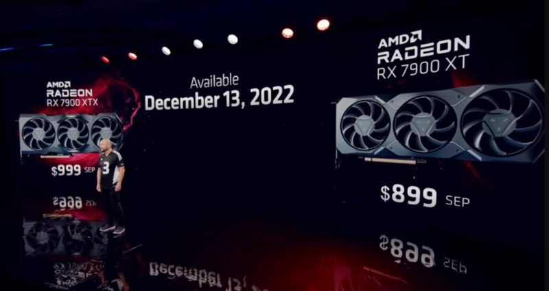 AMD Radeon RX 7900 XTX 24GB And RX 7900 XT 20GB Pricing And December 13 2022