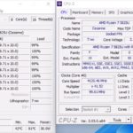AMD Ryzen 7 5825U 4x I226 CPU Z Core Temp
