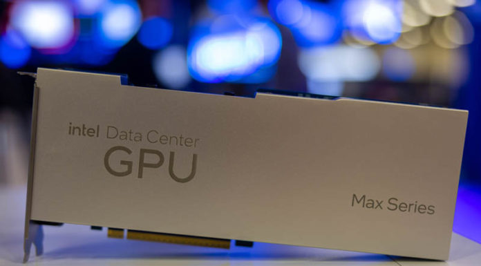 Intel Data Center GPU Max 1100 Series aka Ponte Vecchio PCIe at SC22 Intel Data Center Max GPU 1100 Series PCIe At SC22 1