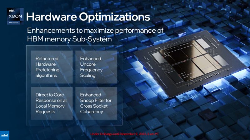 Intel Tech At SC22 Intel Xeon Max CPU Optimizations