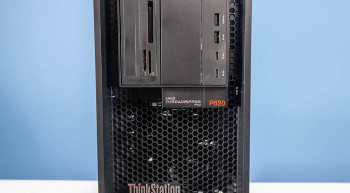 Lenovo ThinkStation P620 AMD Ryzen Threadripper Pro 5995WX Remix Edition Review Lenovo ThinkStation P620 TR Pro 5000 Edition Name Badge