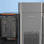 Lenovo ThinkStation P620 And Supermicro AS 5014A TT Side By Side Front Ports