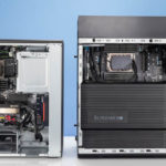 Lenovo ThinkStation P620 And Supermicro AS 5014A TT Side By Side Internal 2