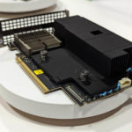NVIDIA BlueField 3 DPU At SC22 Rear Angle