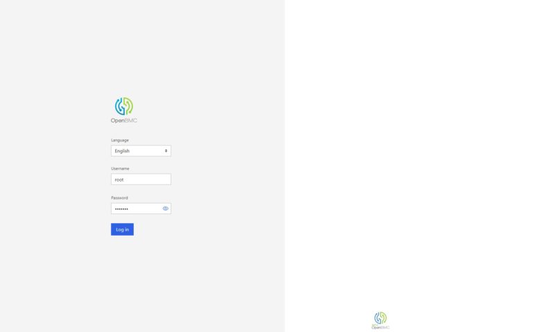 OpenBMC Login Default Root 0penBmc